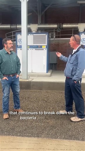 Turning Waste into a Useful Product 🌱♻️ Through digestion and processing, solids become biosolids that can be reused. Superintendent Seals explains how this creates 𝘷𝘢𝘭𝘶𝘦 𝘧𝘳𝘰𝘮 𝘸𝘢𝘴𝘵𝘦. 𝘍𝘶𝘭𝘭 𝘦𝘱𝘪𝘴𝘰𝘥𝘦: https://ayrs.io/HPYnBh #RockSpringsInFocus #HowRockSpringsWorks #WaterReclamation | City of Rock Springs Government