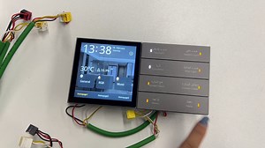 Testing for the conjoined panel of touch screen and keypad🤩 With proximity sensor, more easy to use. #knx #seawin #seawinelectrical #smarthome #homeautomation | Guangzhou Seawin Electrical Technologies Co., Ltd.