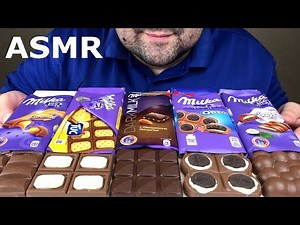 ASMR MILKA CHOCOLATE PARTY (Relaxing Eating Sounds) Mukbang *NO TALKING*