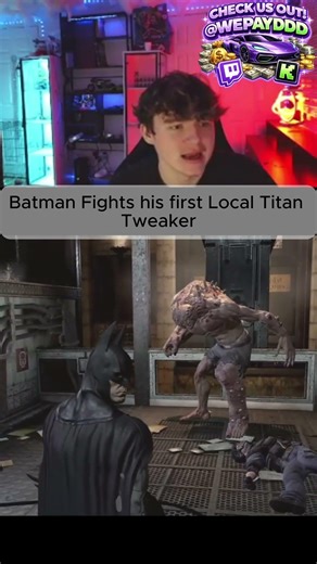 Batman Fights his First Local Titan Tweaker