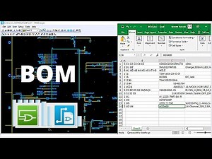 How to creat auto BOM from PADS Logic | Creat Bill of material from PADS Logic