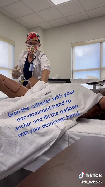 Indwelling Catheter Insertion Steps for Nursing Students
