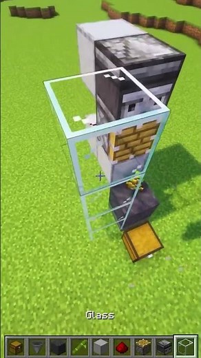 Insane Automatic Bamboo Farm in Minecraft! 🎋🔥 #shorts