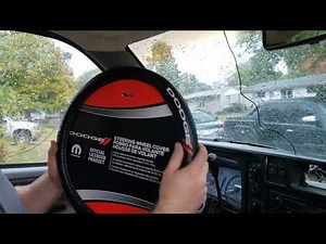 dodge steering wheel cover