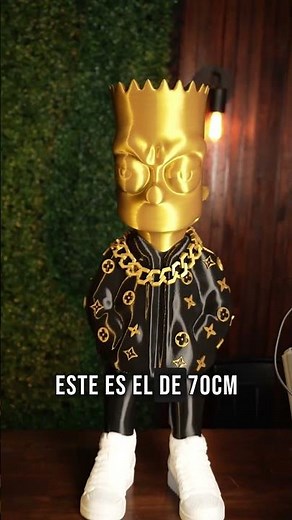 Bart Simpsons perfectly printed in 3D