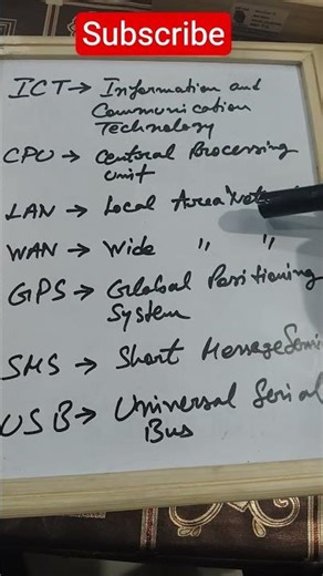 ICT Short Notes I ICT Lesson Notes I Short Notes #ctet #ict #shorts