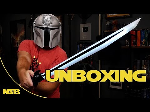 Unboxing the Darksaber Legacy Lightsaber | Star Wars Collectibles