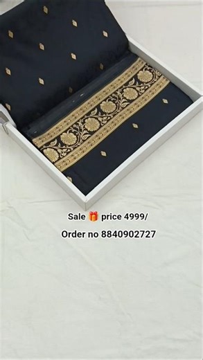 latest fancy banarasi silk saree ❤️ women saree with blowse || #available #top