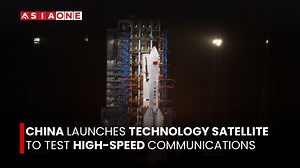 48K views · 2.1K reactions | China Launches Technology Satellite to Test High-Speed Communications | Asia One News #AsiaOne #EnglishNews #asiaonenews | Asia One News | Facebook