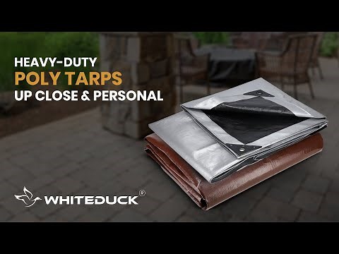 Heavy-duty Poly Tarps | FULL TARP REVIEW | White Duck Outdoors