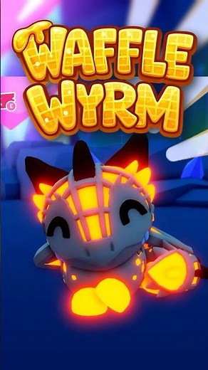 Making a NEON WAFFLE WYRM in Adopt Me ✨🧇