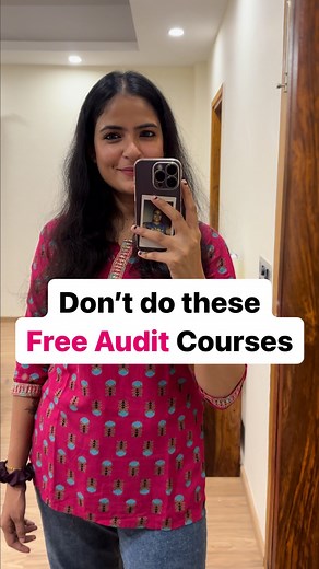 Anjali Shukla on Instagram: "The link to free courses are saved here ⬇️ 1. Bio - All important resources here 📍 2. Pinned Comment 3. Comment/ DM if you still can’t find it. How these courses can help you get jobs? - Boosts Resume Keywords – Free audit courses add relevant skills and certifications to your resume, increasing your chances of passing ATS filters. 📝✅ - Shows Commitment to Learning – Employers value continuous learning, and completing audit courses demonstrates dedica