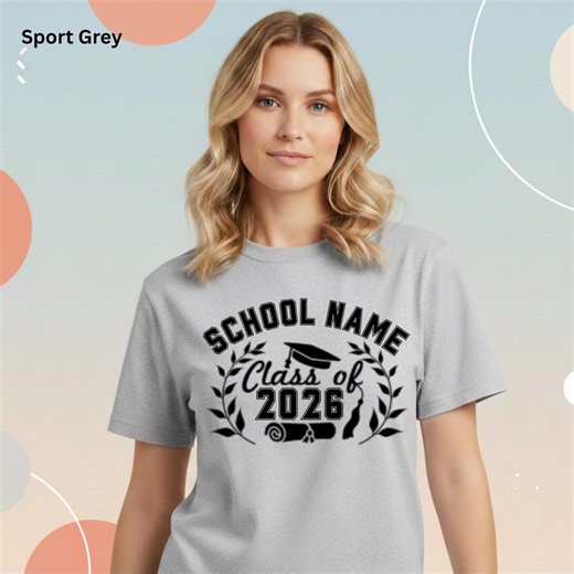 Custom Graduation Shirt, Personalize Graduation Gift, High School Grad Tee Shirt, Graduation T-shirt, Graduate Party, Kids School Shirt - Etsy