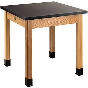 National Public Seating SLT1-2430P 24" x 30" Science Lab Table with Phenolic Top - 30" Height