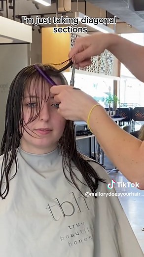 #haireducation #ottawahairstylist #hairtransformation #haircuttutorial #hairtutorialvideo #bangstutorial