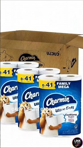 Charmin Ultra Soft Toilet Paper Review 🧻 2X More Absorbent & Super Soft for Daily Use #shorts