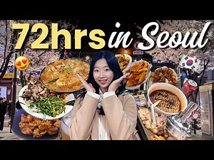 How to spend 3 days in Seoul? 2025 what to do & eat in Korea!