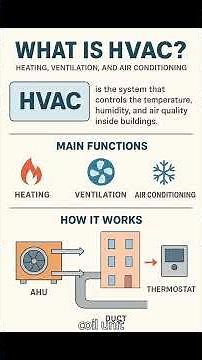 What is HVAC and How Does It Work? | HVAC Basics Explained for Beginners#hvac #shorts