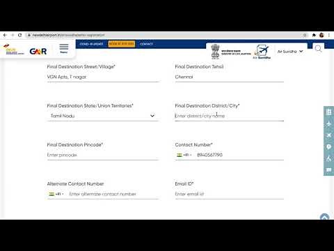 How to fill the Air Suvidha Form - Pickyourtrail