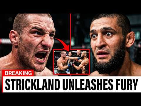 You Won't Believe What Happened When Sean Strickland Confronted Khamzat Chimaev