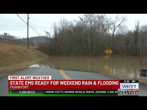 Kentucky emergency management preparing for this weekend’s heavy rain