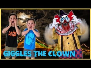 Giggles the Clown Party City | Unbox Setup Halloween Animatronic 2021 | Creepy Clowns | Tekky Toys