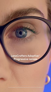 Discover a new era of lens technology with LensCrafters Adaptive™ Progressive Lenses, now available only at LensCrafters. | LensCrafters