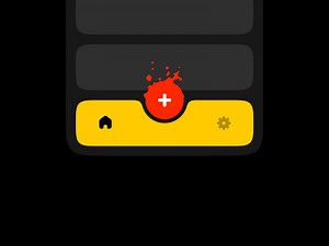 Hot Tab Bar Call To Action Button