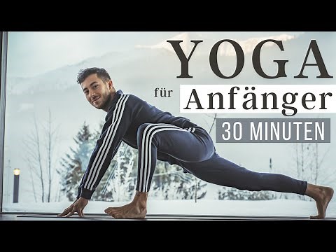 YOGA FÜR ANFÄNGER - 30 Minuten ganze Einheit auf Deutsch