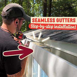 1M views · 2.3K reactions | DIY SEAMLESS GUTTERS ️ | Crafted Workshop | Facebook