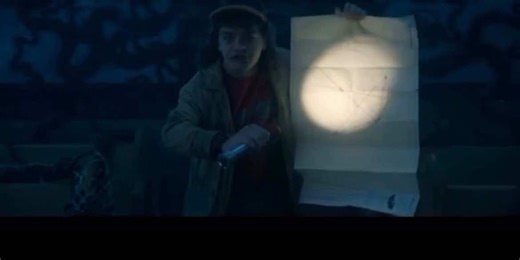 Perpendicular bisector as seen on Stranger Things.