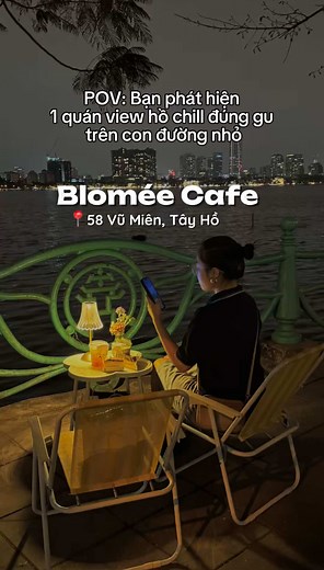 Quán Cafe Chill Đẹp Nhất Hà Nội Buổi Tối