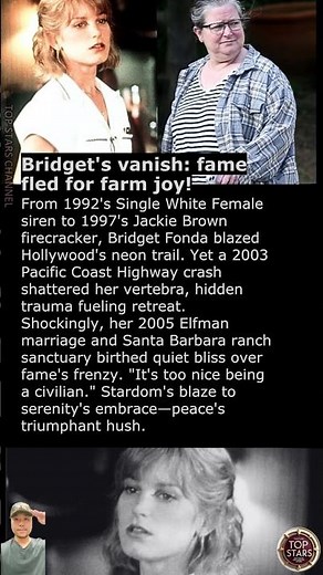 Bridget's vanish: fame fled for farm joy!