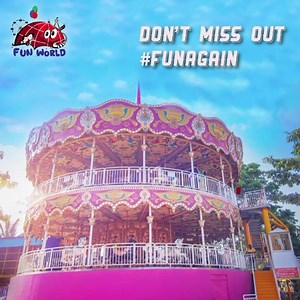 Only 1 Day To Go! Funworld welcomes you back with our new 100 seater Carousel! Did You Know it’s the only 1 in India? ✨🎠🎢🎡🏰 Don’t miss out on the excitement and thrill that awaits you on the opening day with our new and unique rides. See you tomorrow! #BeTheFirst #funworldblr #reopen #launch #welcomeback #safefun #bangalorediaries #bangalorefun #amusementpark2020 #bengaluruadventures #funworld #FunAgain | Fun World