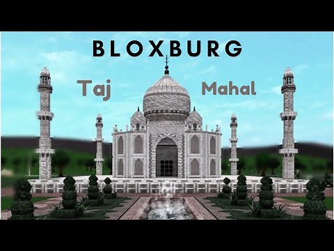 Taj Mahal in Bloxburg! | Speedbuild