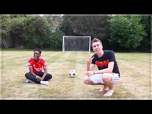 GARDEN FOOTBALL CHALLENGES!!