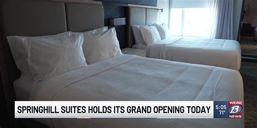 Springhill Suites hosts its grand opening today