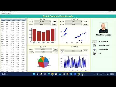 Data Visualization with tkinter