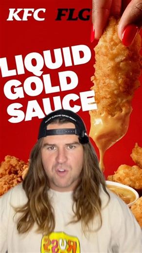 Pepper Mayo ON STEROIDS? New Liquid Gold Sauce at KFC OUT NOW @K‪@KFCAustralia‬ad #paidpartnership