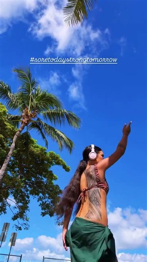 High Energy Tahitian Dance Drill Warm Up! 🌺💃 #polynesia #dance #practice #polynesiandance