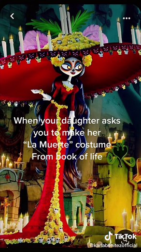 DIY La Muerte Book of Life Costume Tutorial
