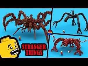 LEGO Stranger Things: Building the Mind Flayer (All Forms)