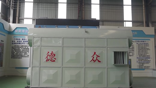 High Efficiency Condensing SZS Boiler 20,000 35,000 Kg/h Capacity Automatic Industrial Steam Output Horizontal Water Tube