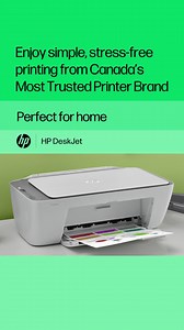 Simple to setup and easy to print. Inkjet printer from Canada's most trusted printer brand. | HP