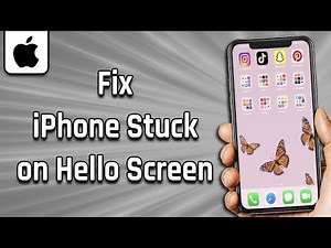 How To Fix iPhone Stuck on Hello Screen (easy)