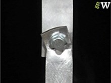 Bolted steel connection - failure by plate tearing - Expedition Workshed