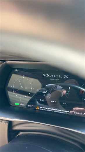 Tesla Model X 2019 LR: Range at 100% Battery (with refurbished battery) #tesla #modelxlr #modelx