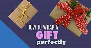 How To Wrap A Gift - Easy To Follow Step-by-Step Tutorial