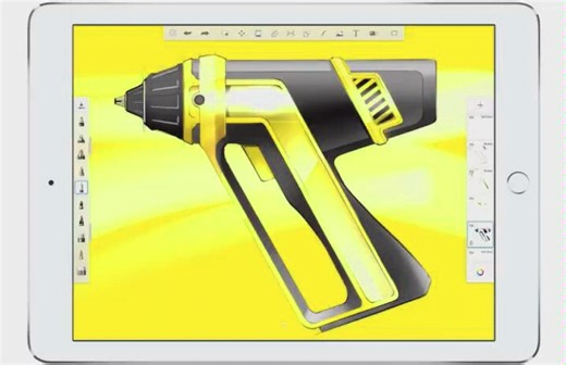 [ipad绘画]sketchbook pro全屏模式下快捷方式展示