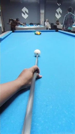 golden break! with carbon cue #billiards #pool #sports #pov